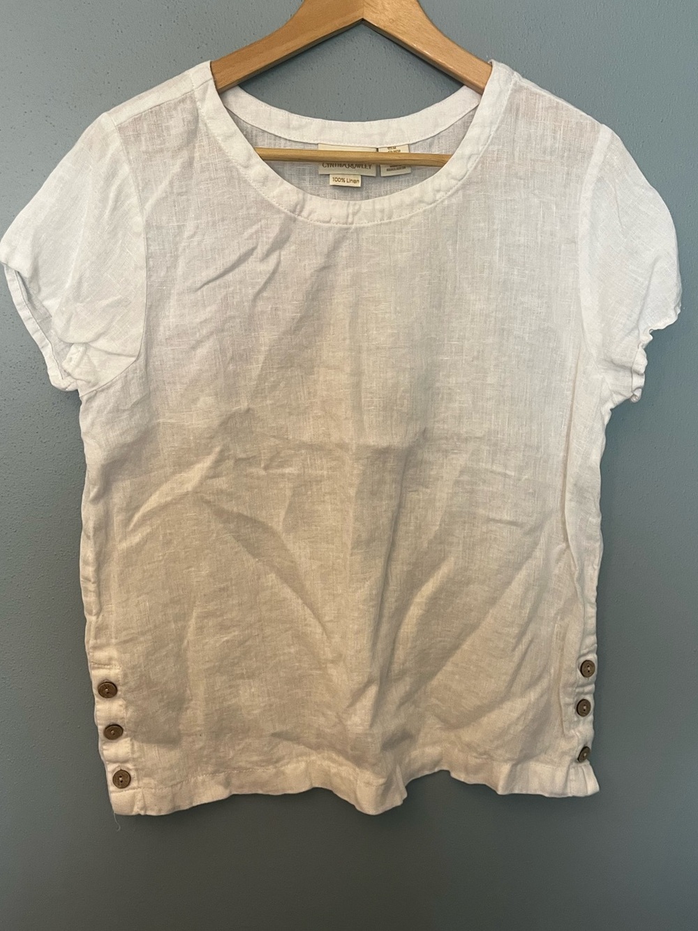 Cynthia Rowley Linen Blouse